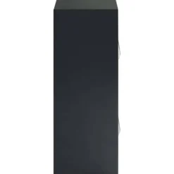Elektronisk pengeskab med lås - Stål | Farve: Mørkegrå | Størrelse: 35x31x80 cm