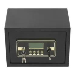 Elektronisk Sikkerhedsboks, Digitalt Tastatur, Alarm System,sort