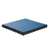 EPDM gummiflise - Blå - 50x50 cm – 55mm - Inkl. stifter