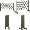 Espalier til haven 120x60 cm massivt fyrretræ grå - Espalier - Espalierer - Home & Living