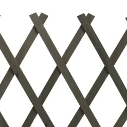 Espalier til haven 120x60 cm massivt fyrretræ grå - Espalier - Espalierer - Home & Living