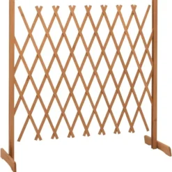 Espalier til haven 180x100 cm massivt fyrretræ orange - Espalier - Espalierer - Home & Living