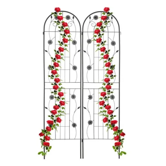 Espalier, 200x50x1,5 cm, Sort