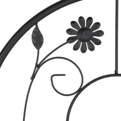Espalier, 200x50x1,5 cm, Sort