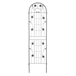 Espalier, 200x50x1,5 cm, Sort