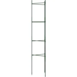 Espalierer til tomater - Justerbare stålstøtter, 6 stk. | Højde: 154 cm | Materiale: PP