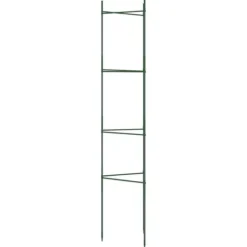 Espalierer til tomater - Justerbare stålstøtter, 6 stk. | Højde: 154 cm | Materiale: PP