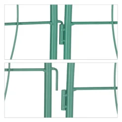 Espalier-sæt, 150x103x2 cm, Grøn