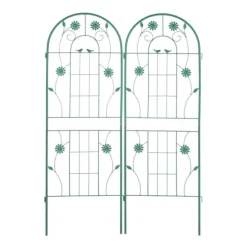 Espalier-sæt, 150x103x2 cm, Grøn