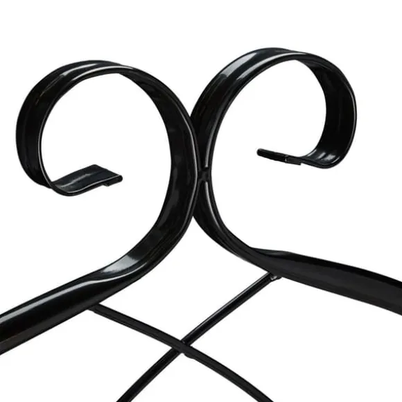 Espalier-sæt, 150x50x1,5 cm, Sort