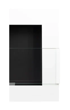 Ethanol Bio pejs med glas Bio pejs Hængende Bio Ethanol Bio pejs 90 cm x 40 cm x 12 cm Hvid Glans Miljøvenlig Bio pejs