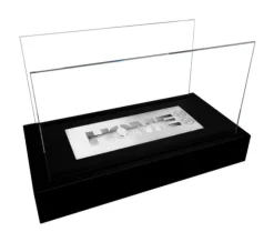 Ethanol pejs Pejs Bio-pejs Fritstående biopejs HOME Bioethanolbrænder 36 x 22 x 18 cm sort TÜV certifikat økologisk pejs Bio kedel
