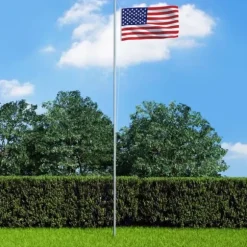 Farverigt amerikansk flag 90x150 cm - Holdbart polyester | Farve: Multifarvet | Størrelse: 90x150 cm