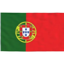 Farverigt Portugals flag 90x150 cm - Holdbart polyester | Farve: Flere farver | Størrelse: 90x150 cm