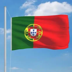 Farverigt Portugals flag 90x150 cm - Holdbart polyester | Farve: Flere farver | Størrelse: 90x150 cm