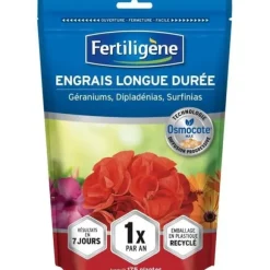 FERTILIGeNE - Langtidsvirkende Osmocote max gødning til pelargonier, dipladenier og surfinier 700 g