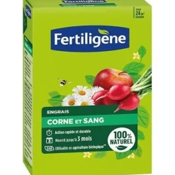 FERTILIGENE Horn- og blodgødning - FCOSAN12 - 1,2 kg - Hurtig og langvarig virkning - Nærer i op til 3 måneder