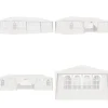 Festtelt med sidevægge 4x9 m 90 g/m² hvid - Festtelt - Festtelte - Home & Living
