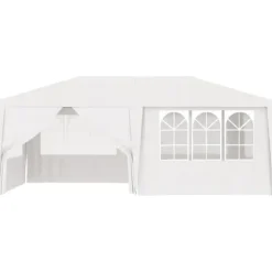 Festtelt med sidevægge 4x6 m 90 g/m² hvid - Festtelt - Festtelte - Home & Living