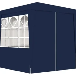 Festtelt med sidevægge 2,5x2,5 m 90 g/m² blå - Festtelt - Festtelte - Home & Living