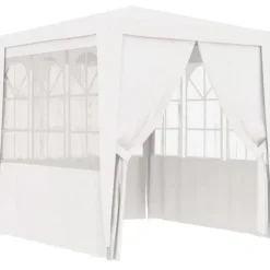 Festtelt med sidevægge 2,5x2,5 m 90 g/m² hvid - Festtelt - Festtelte - Home & Living