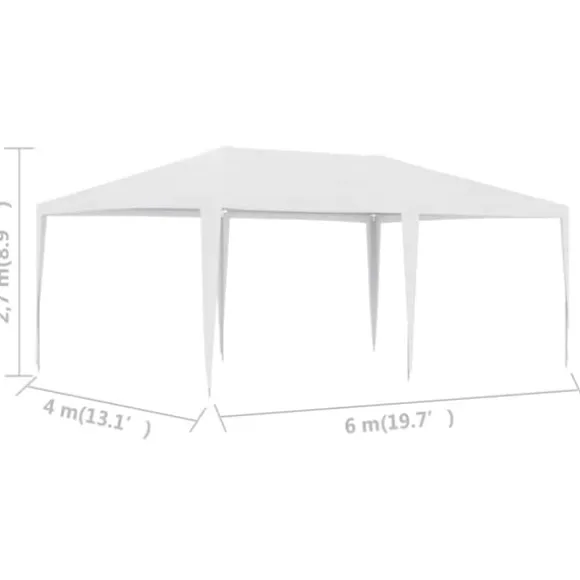 Festtelt 4x6 m hvid - Festtelt - Festtelte - Home & Living