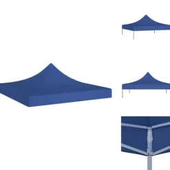 Festtelte & havepavilloner – tage - Living tag til festtelt 2x2 m 270 g/m² blå
