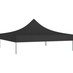 Festtelte & havepavilloner – tage - Living tag til festtelt 3x3 m 270 g/m² sort