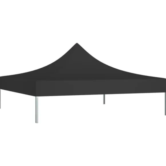 Festtelte & havepavilloner – tage - Living tag til festtelt 3x3 m 270 g/m² sort