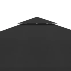 Festtelte & havepavilloner – tage - Living pavillontopdække i 2 lag 3x3 m 310 g/m² sort