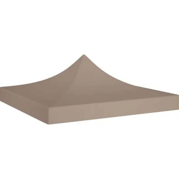 Festtelte & havepavilloner – tage - Living tag til festtelt 3x3 m 270 g/m² gråbrun