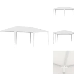 Festtelte & havepavilloner - Living festtelt 4x6 m hvid