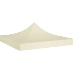 Festtelte & havepavilloner – tage - Living tag til festtelt 2x2 m 270 g/m² cremefarvet