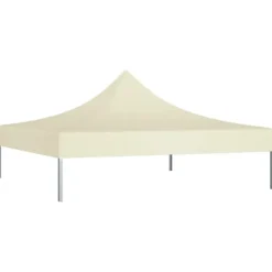 Festtelte & havepavilloner – tage - Living tag til festtelt 2x2 m 270 g/m² cremefarvet