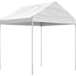 Festtelte & havepavilloner - Living pavillon med tag 8,92x2,28x2,69 m polyethylen hvid