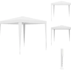 Festtelte & havepavilloner - Living festtelt 2,5x2,5 m hvid