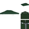 Festtelte & havepavilloner – tage - Living baldakin til havepavillon 3x4 m 310 g/m² grøn