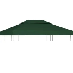 Festtelte & havepavilloner – tage - Living baldakin til havepavillon 3x4 m 310 g/m² grøn
