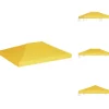 Festtelte & havepavilloner – tage - Living pavillontopdække 270 g/m² 4x3 m gul