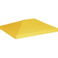 Festtelte & havepavilloner – tage - Living pavillontopdække 270 g/m² 4x3 m gul