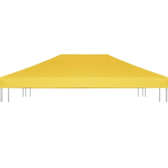 Festtelte & havepavilloner – tage - Living pavillontopdække 270 g/m² 4x3 m gul