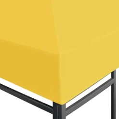 Festtelte & havepavilloner – tage - Living pavillontopdække 270 g/m² 4x3 m gul