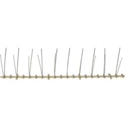Fågelpiggar - 2-raders set i plast 20 st | Längd: 10 m | Väderbeständiga och effektiva