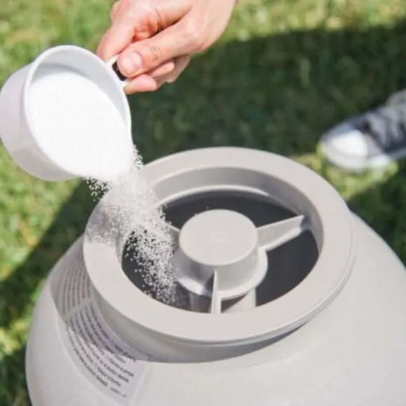 Filtersand til sandfilterpumpe - Comfortpool - Indhold 50 kg (2 x 25 kg) & WAYS skrubbebørste