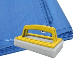 Filtersand til sandfilterpumpe - Comfortpool - Indhold 100 kg (4 x 25 kg) & WAYS skrubbebørste