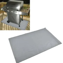 Fire Pit Mat Grill Brandsäker Pad Däck Brandskydd 100x150cm för BBQ Terrass Gräsmatta Uteplats