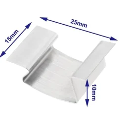 Fjederklemmer til drivhusglas, G-klemmer 50-Piece
