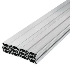 Fjedertråd og låsekanal, 2 meter fjederlås & U-kanal til drivhus. 40 pakker PE-belagt tråd og aluminiumslegering samt tilbehør.