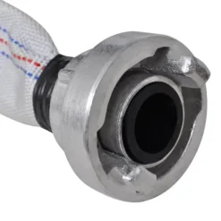 Flad brandslange 20 m med D-Storz koblinger 1