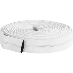 Flad PVC brandslange 30 m 1" - Højtryksvandslange | Farve: Gul | Størrelse: 30 m